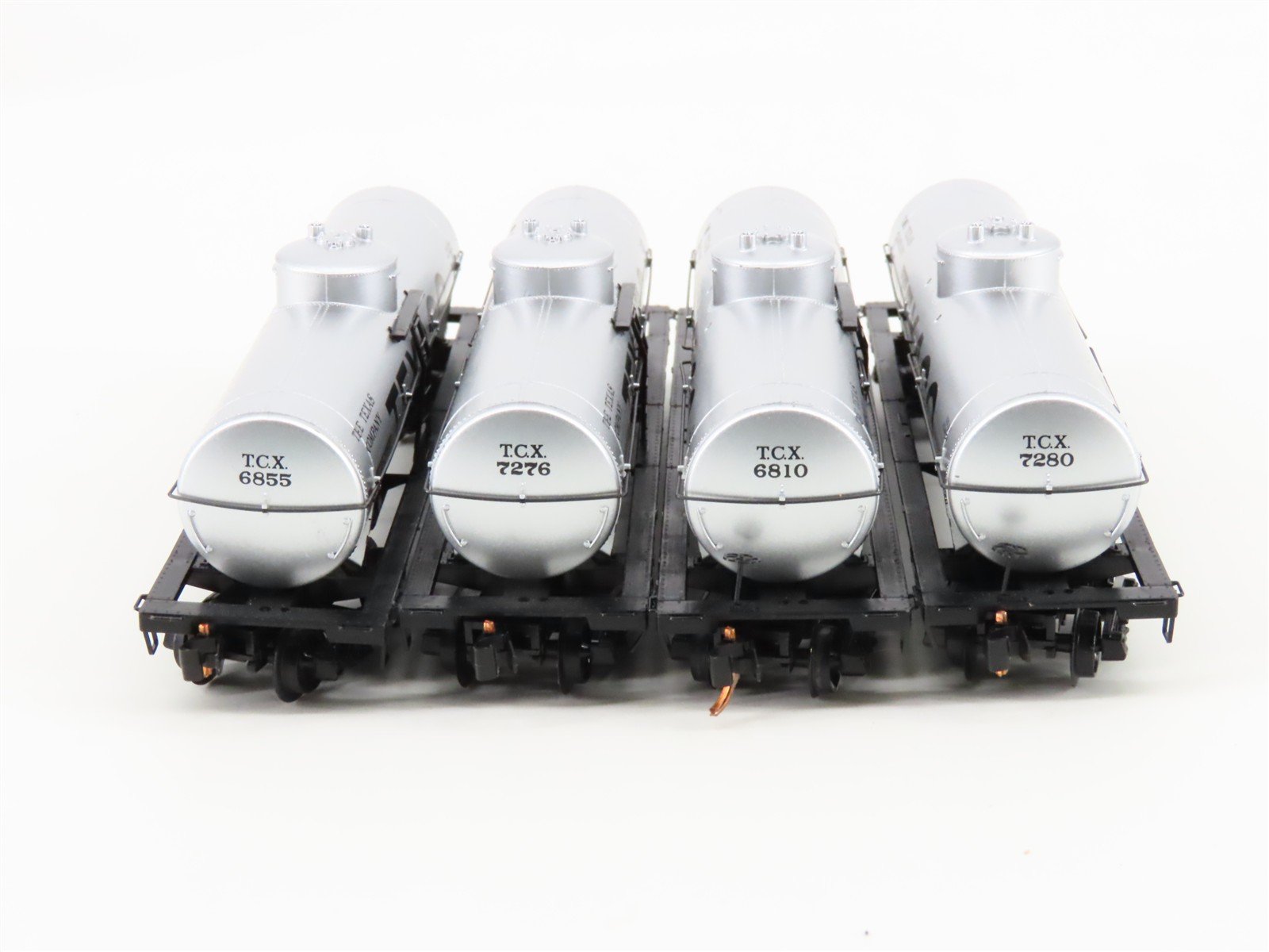 N Scale Micro-Trains MTL 99300008 TCX Texaco 39' Single Dome Tankcar 4-Pack