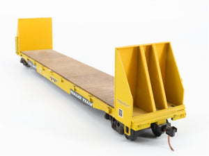S Scale American Flyer ATTX Trailer Train Bulkhead Flatcar #850247 CUSTOM