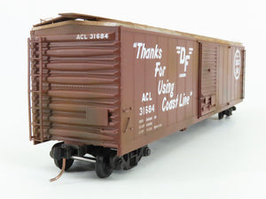 S Scale American Flyer ACL Atlantic Coast Line 50' Boxcar #31684 Weathered