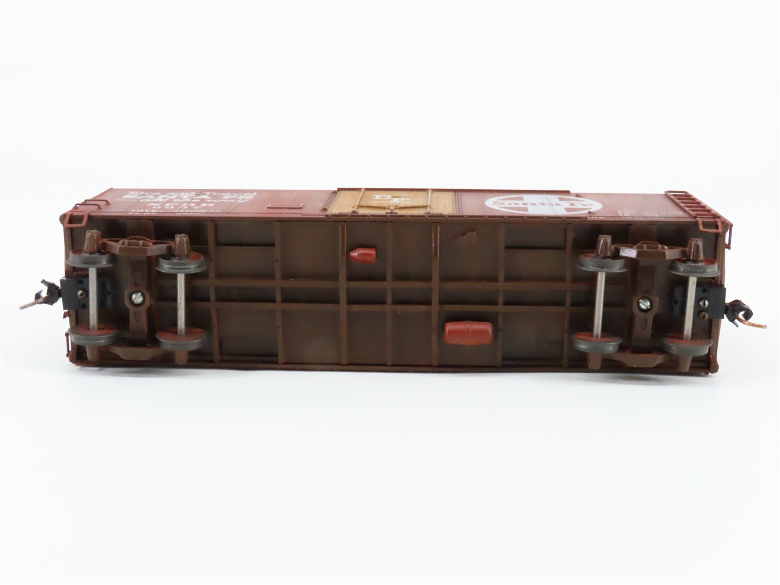 S Scale American Flyer SFRB Santa Fe 40' Boxcar #6957 Weathered