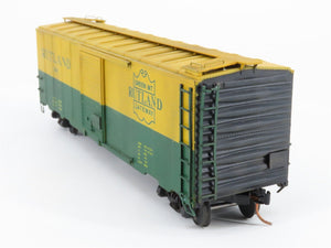 S Scale American Flyer RUT Rutland 40' Boxcar #299 Weathered