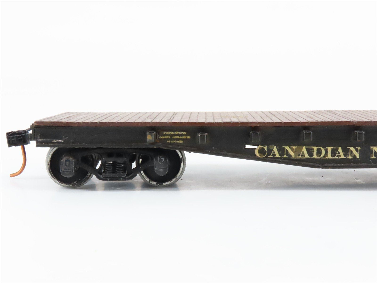 S Scale CN Canadian National Flatcar #5004 CUSTOM