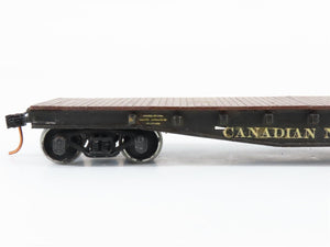 S Scale CN Canadian National Flatcar #5004 CUSTOM