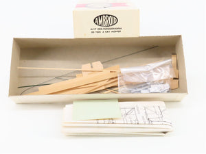 HO Scale Ambroid H-17 Erie-Susquehanna 50-Ton 3-Bay Open Hopper Kit