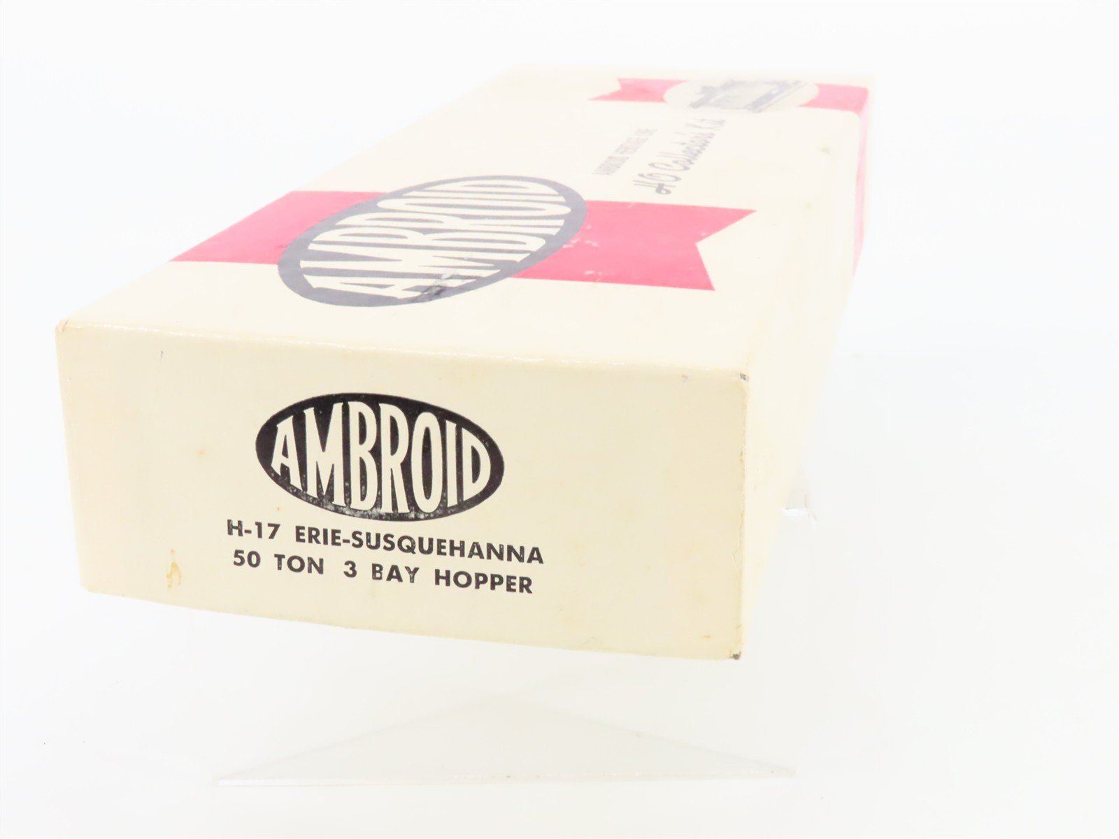 HO Scale Ambroid H-17 Erie-Susquehanna 50-Ton 3-Bay Open Hopper Kit
