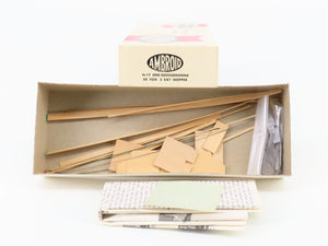 HO Scale Ambroid H-17 Erie-Susquehanna 50-Ton 3-Bay Open Hopper Kit