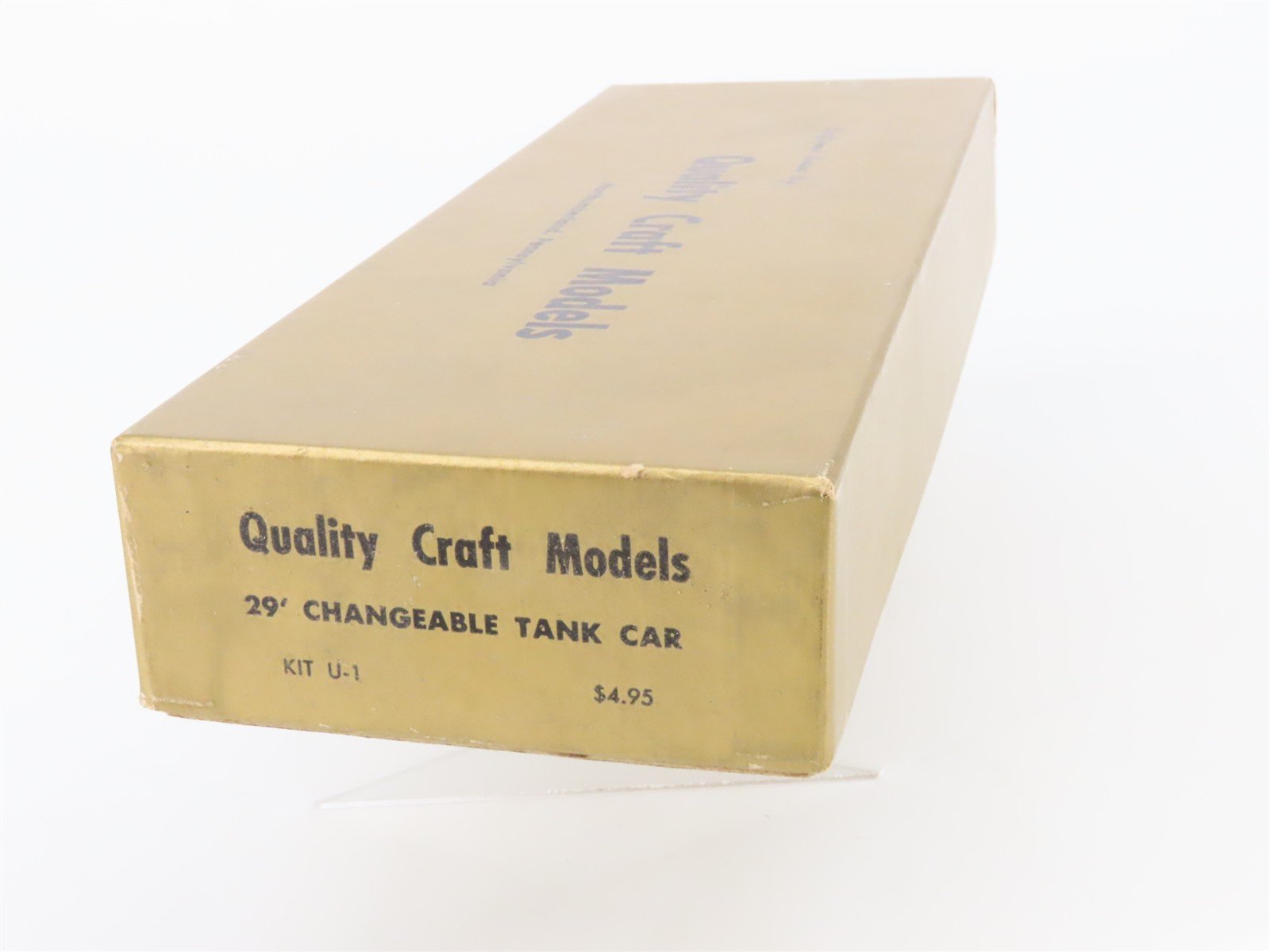 HO Scale Quality Craft U-1 UTLX Leasing 29' Changeable Tankcar Kit