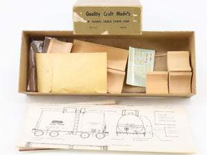 HO Scale Quality Craft U-1 UTLX Leasing 29' Changeable Tankcar Kit