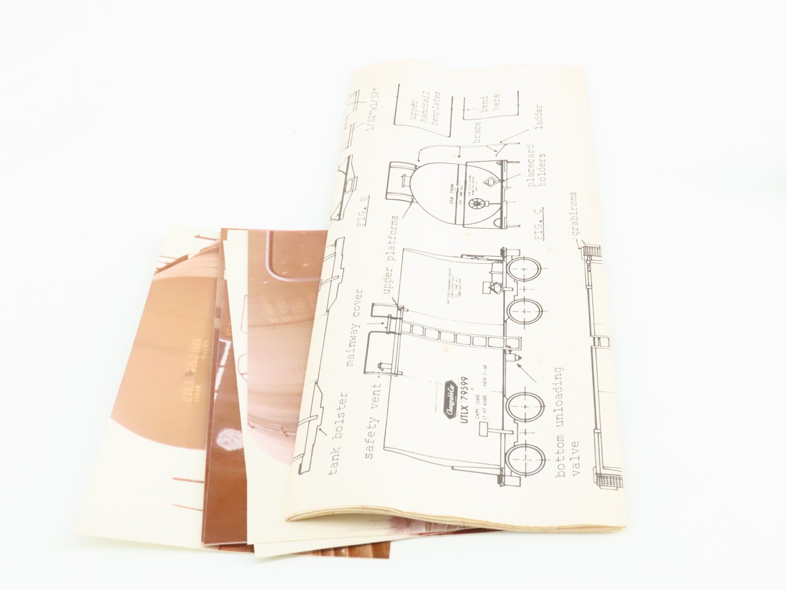 HO Scale Quality Craft U-1 UTLX Leasing 29' Changeable Tankcar Kit