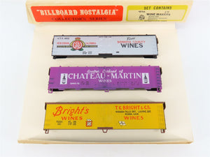 HO Scale Train-Miniature Kit #8706 Wine Makers 40' Reefers 3-Pack