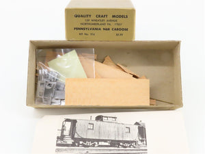 HO Scale Quality Craft 316 PRR Pennsylvania N6B Caboose Kit