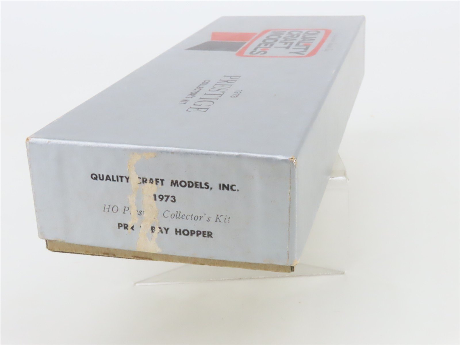 HO Scale Quality Craft PRR Pennsylvania 2-Bay Open Hopper Car Kit