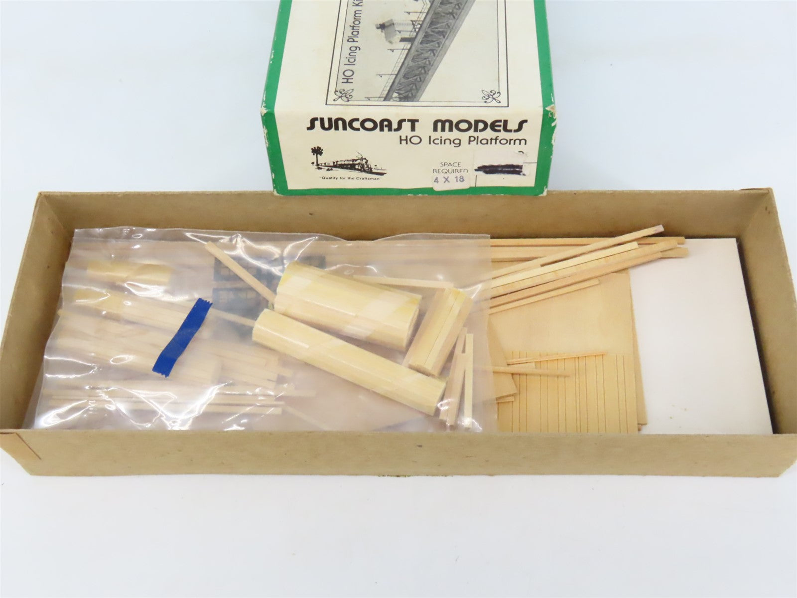 HO 1/87 Scale Suncoast Models Craftsman Kit #3020 Icing Platform