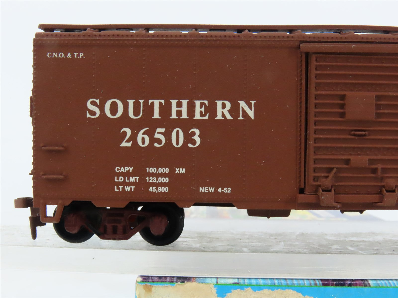 HO Scale Athearn / Campbell Road 250B SOU Southern 40' Steel Box Car #26503