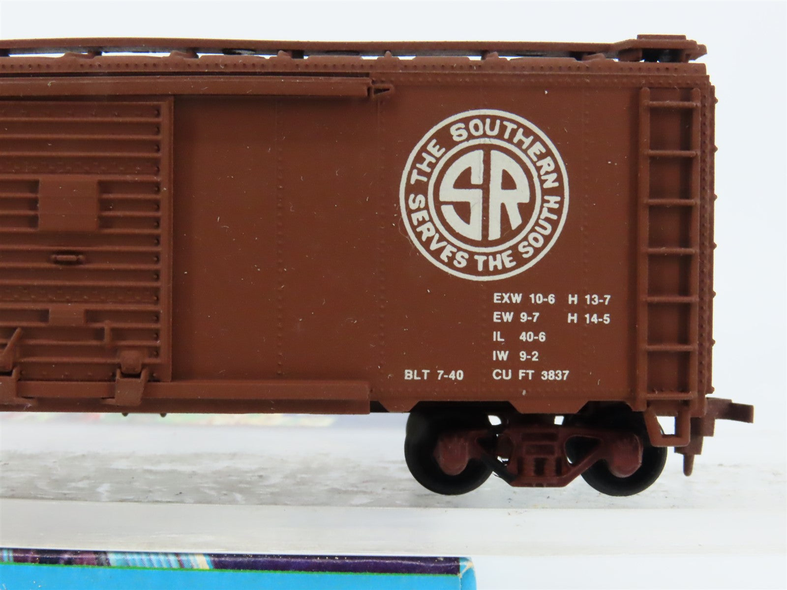HO Scale Athearn / Campbell Road 250B SOU Southern 40' Steel Box Car #26503