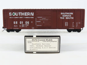HO Roundhouse/MPS Customs 100012 SOU Southern 50' Box Car #550106 w/ EOT Light