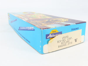 HO Scale Athearn/Bev-Bel 5630 RUT Rutland Baggage Passenger Car #318