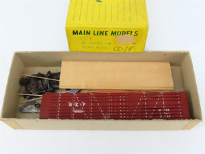 HO Main Line Craftsman Kit #CC-18 NKP Nickel Plate Road 36' Stock Car #90859