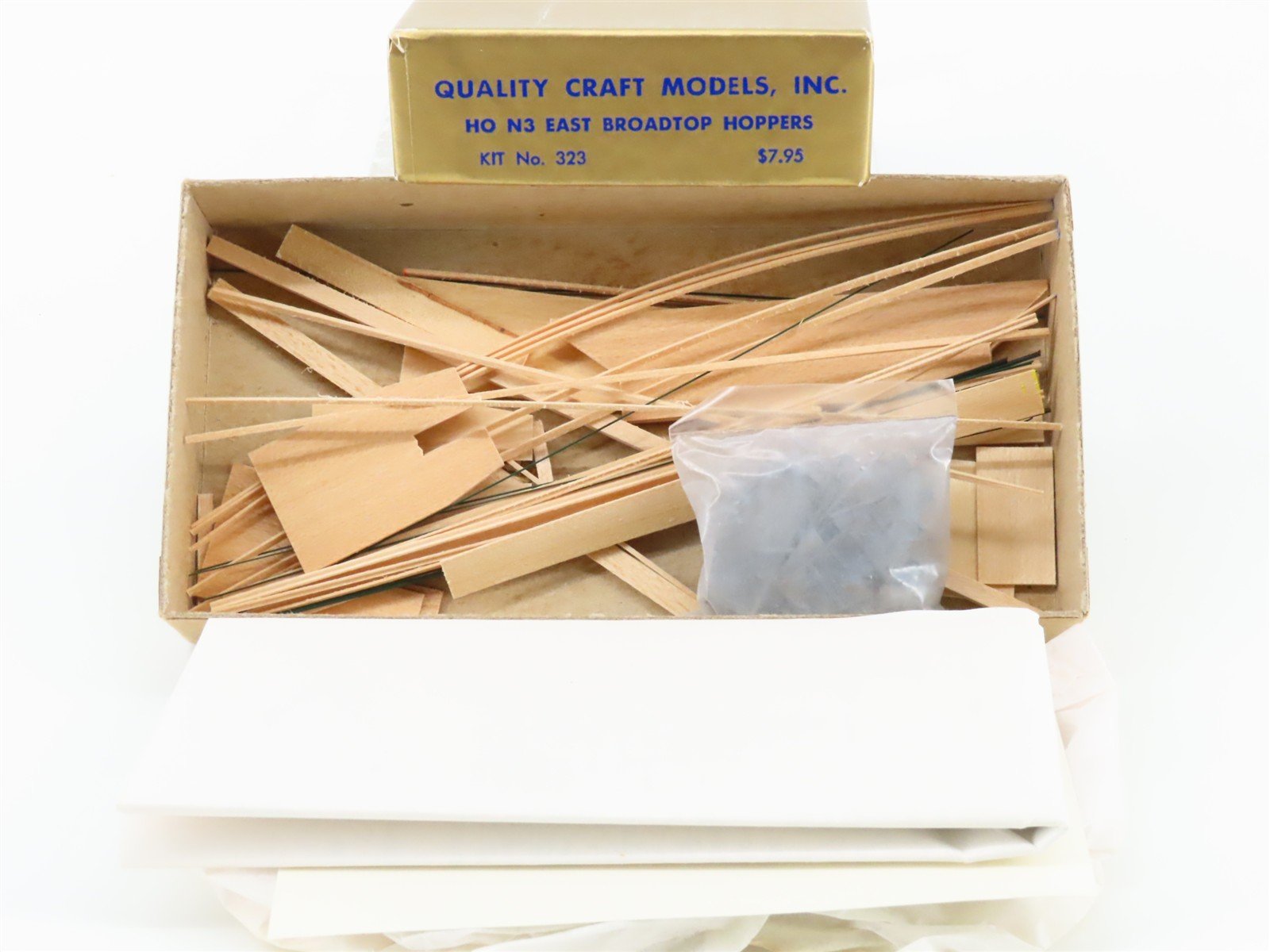 HOn3 Scale Quality Craft Models 2 in 1 Kit 323 East Broad Top Hoppers #805