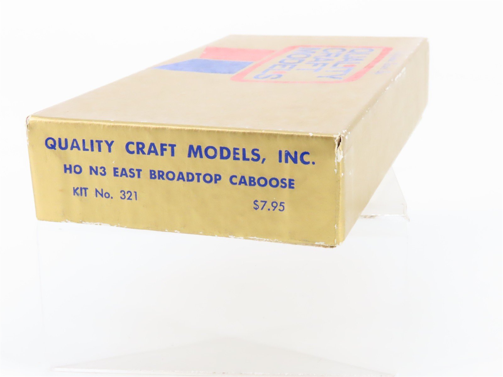 HOn3 Scale Quality Craft Models Kit No 321 East Broad Top Caboose #28