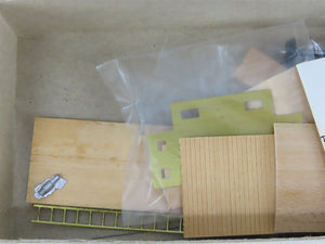 HO Scale Ye Olde Huff-N-Puff Kit #314 Undecorated 4-Wheel Center Cupola Caboose