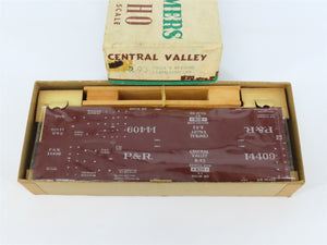 HO Scale Central Valley Craftsman Kit #R-93 P&R Ventilated Box Car #14409
