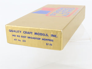 HOn3 Scale Quality Craft Models 2 in 1 Kit No 323 East Broad Top Hoppers #805