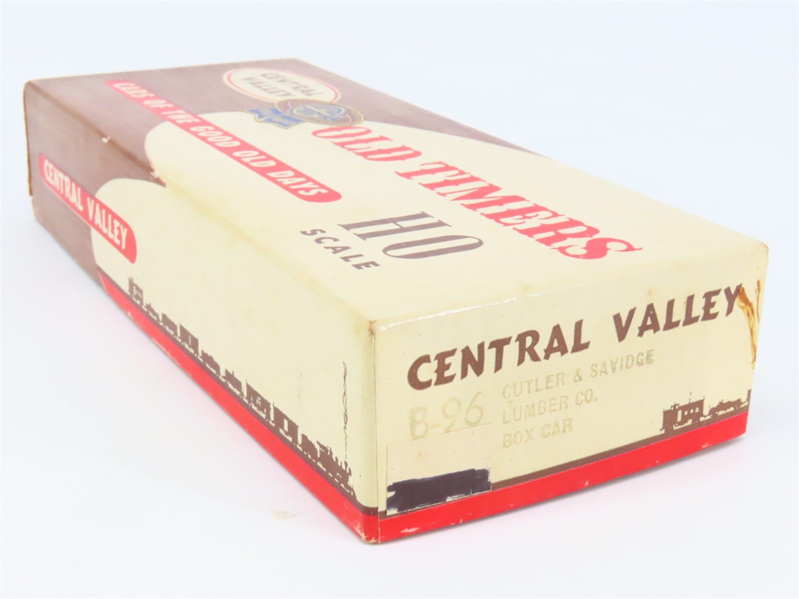 HO Scale Central Valley Craftsman Kit #B-96 Cutler & Savidge Lumber Box Car #1