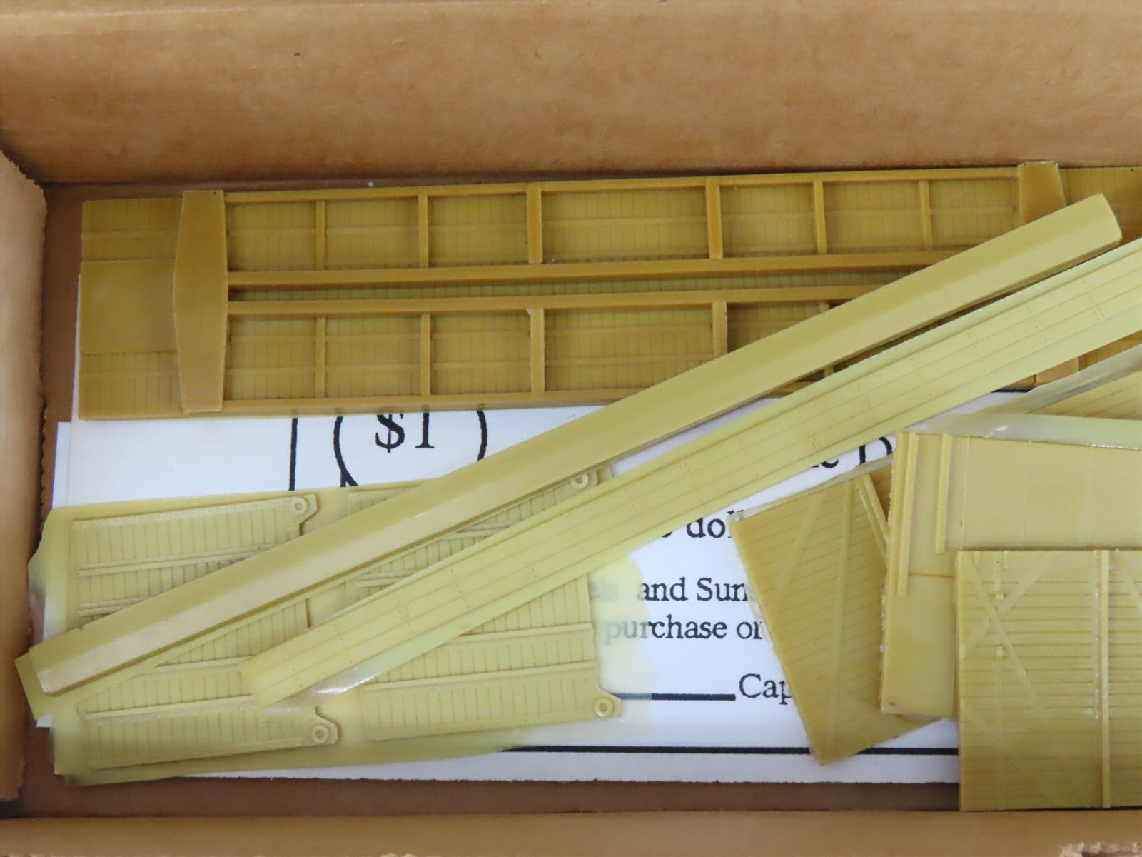 HO Scale Sunshine Models Resin Kit #7.1 Undecorated C&IM Mather Box Car