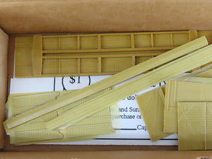 HO Scale Sunshine Models Resin Kit #7.1 Undecorated C&IM Mather Box Car