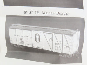 HO Scale Sunshine Models Resin Kit #7.4 Undecorated C&EI Mather Box Car