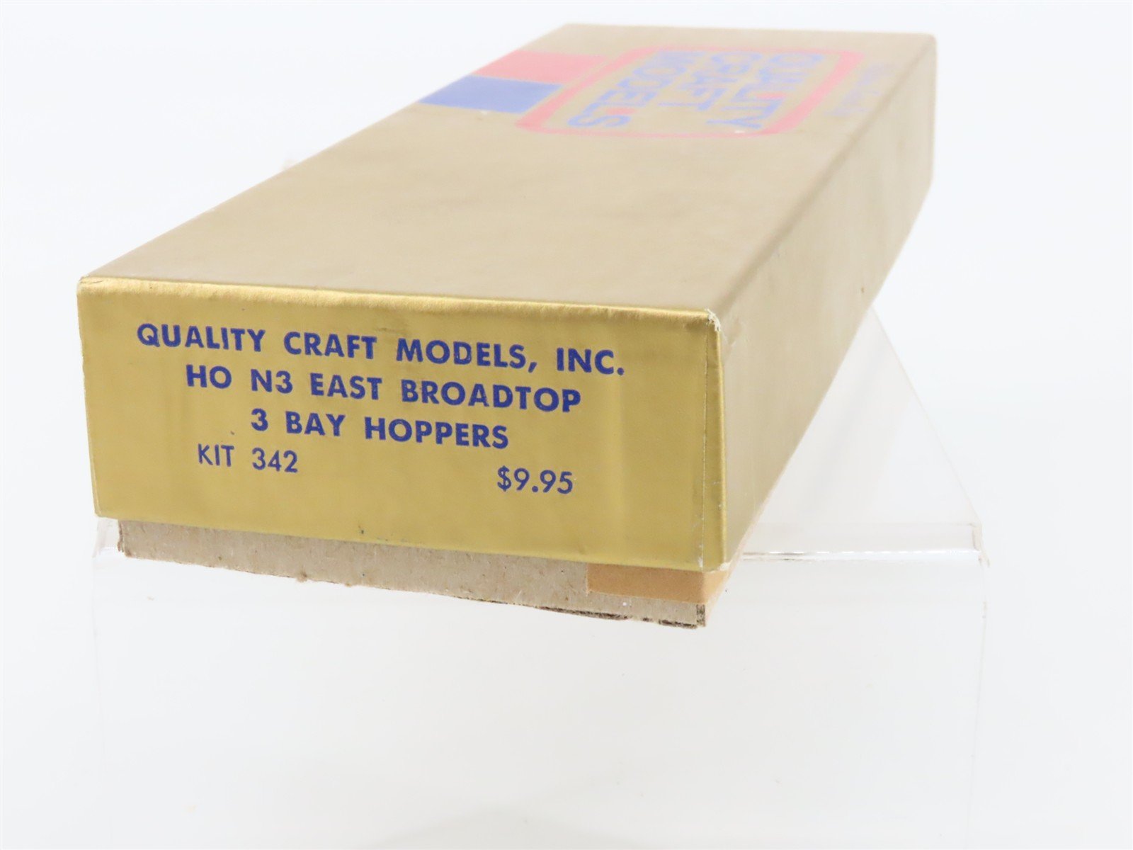 HOn3 Quality Craft Models 2 in 1 Kit No 342 EBT East Broad Top 3-Bay Hoppers