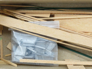 HOn3 Quality Craft Models 2 in 1 Kit No 342 EBT East Broad Top 3-Bay Hoppers