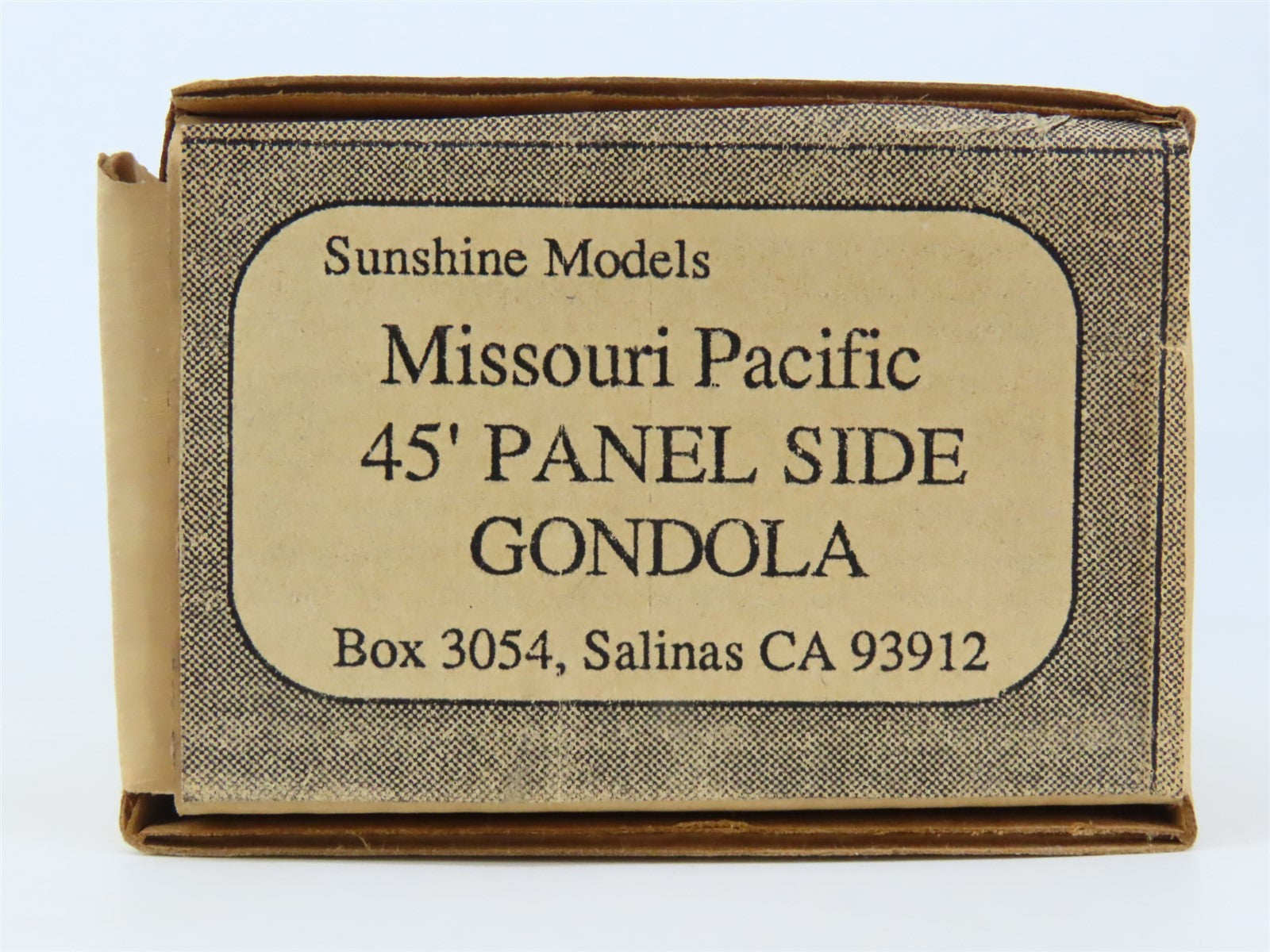 HO Scale Sunshine Models Resin Kit Undecorated MP 45' Panel Side Gondola