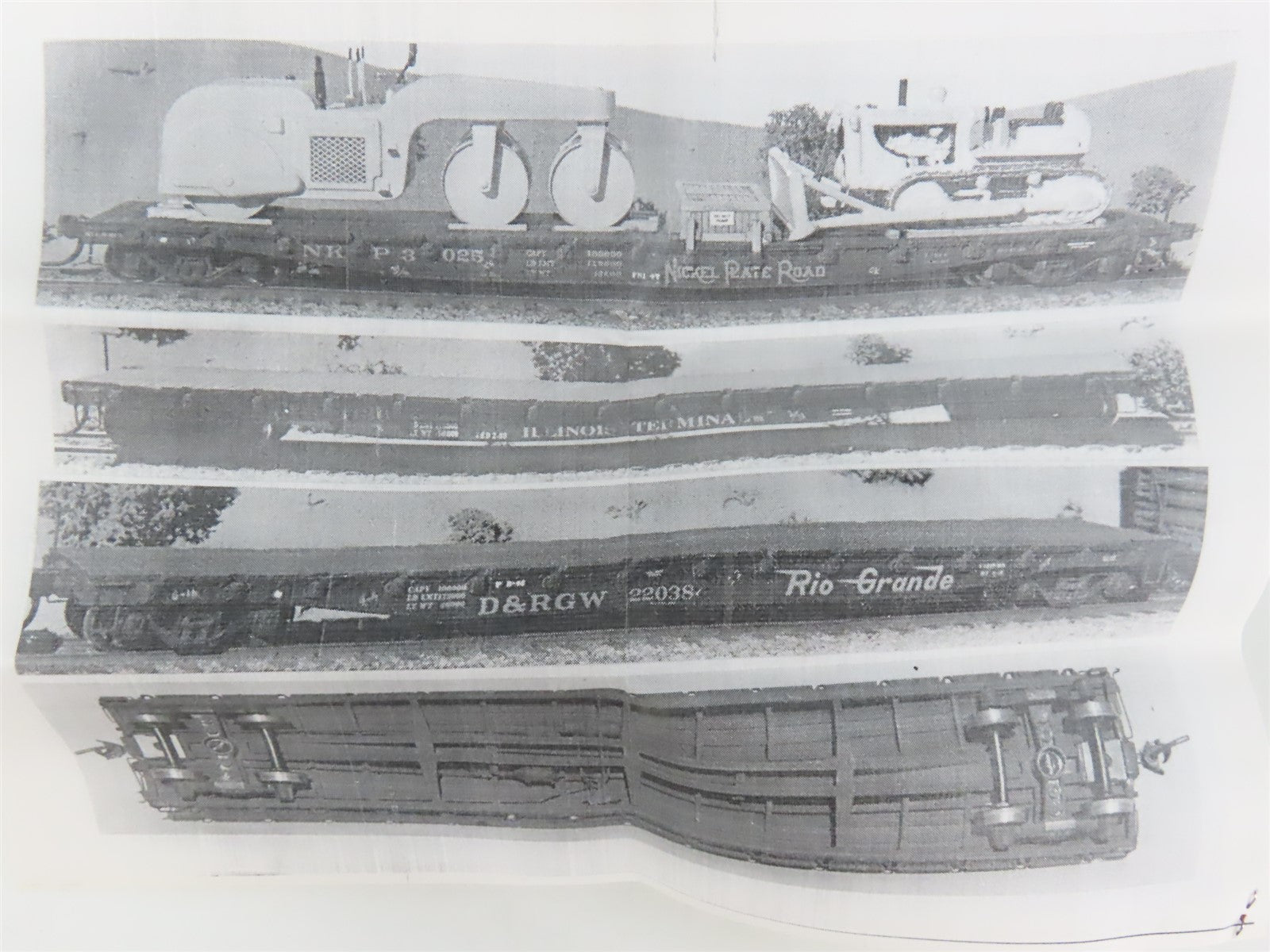 HO West Rail Kit #F-1010 Undecorated NP Northern Pacific AAR 50-Ton Flat Car