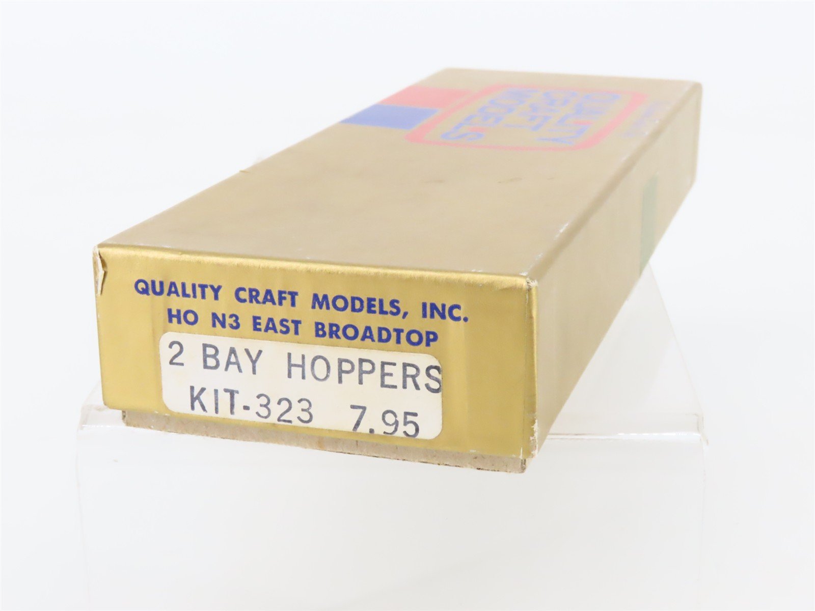 HOn3 Scale Quality Craft Models 2 in 1 Kit 323 EBT East Broad Top 2-Bay Hoppers