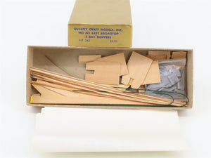 HOn3 Scale Quality Craft Models 2 in 1 Kit No 342 East Broad Top 3-Bay Hoppers