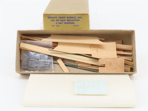 HOn3 Scale Quality Craft Models 2 in 1 Kit 342 EBT East Broad Top 3-Bay Hoppers