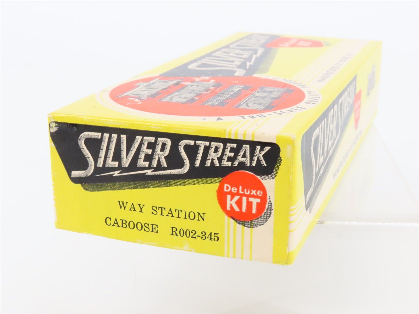 HO Scale Silver Streak Kit R002-345 Undecorated Way Station Caboose Structure