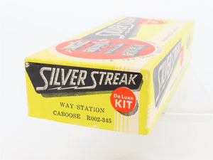 HO Scale Silver Streak Kit R002-345 Undecorated Way Station Caboose Structure