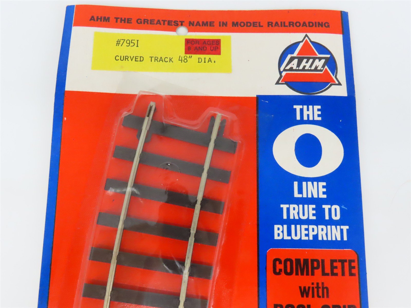 O Scale 2-Rail AHM 7951 Curved Track 12-Piece Pack
