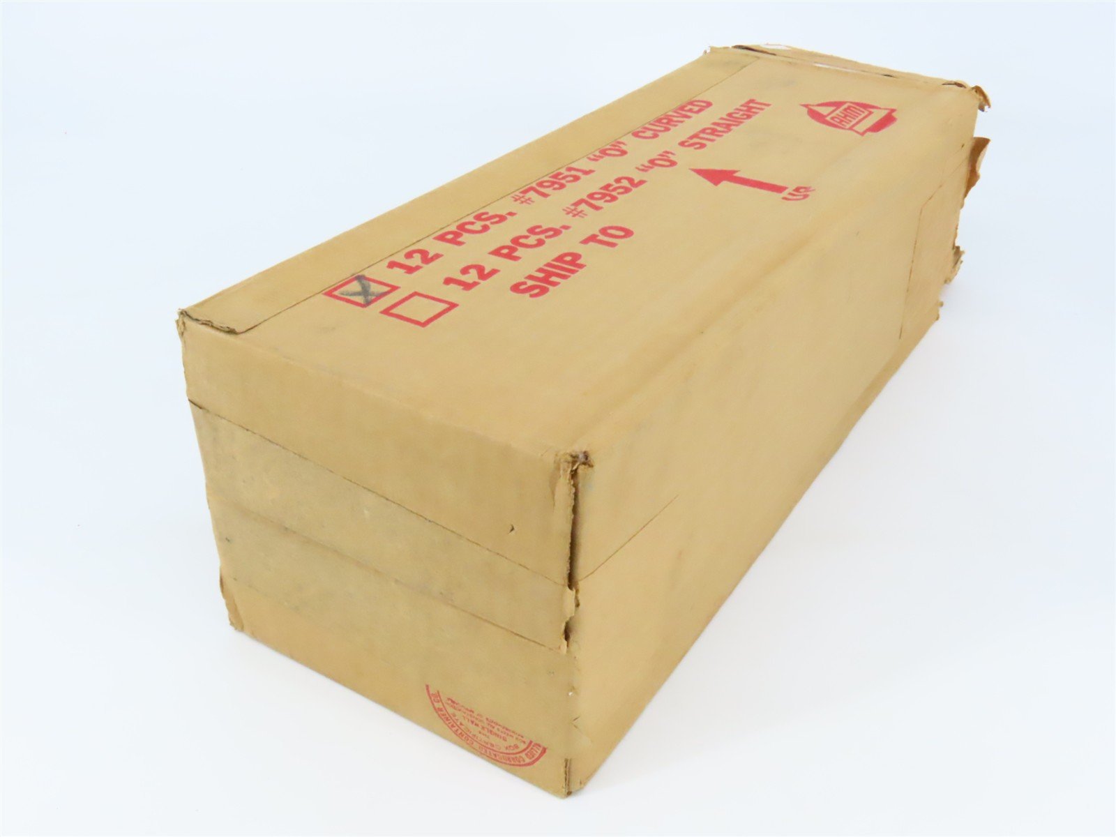 O Scale 2-Rail AHM 7951 Curved Track 12-Piece Pack
