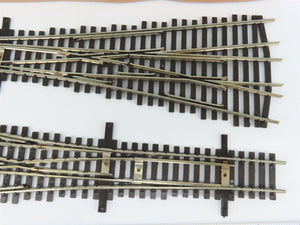 HO Scale Lambert #6 Code 100 Three-Way Switch Track Piece 2-Pack