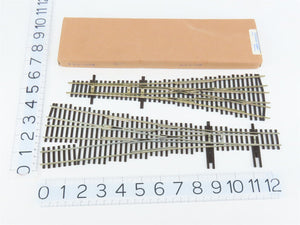 HO Scale Lambert #6 Code 100 Three-Way Switch Track Piece 2-Pack