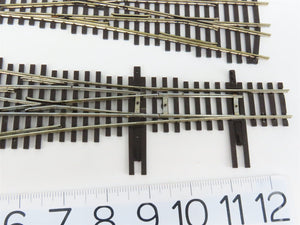 HO Scale Lambert #6 Code 100 Three-Way Switch Track Piece 2-Pack