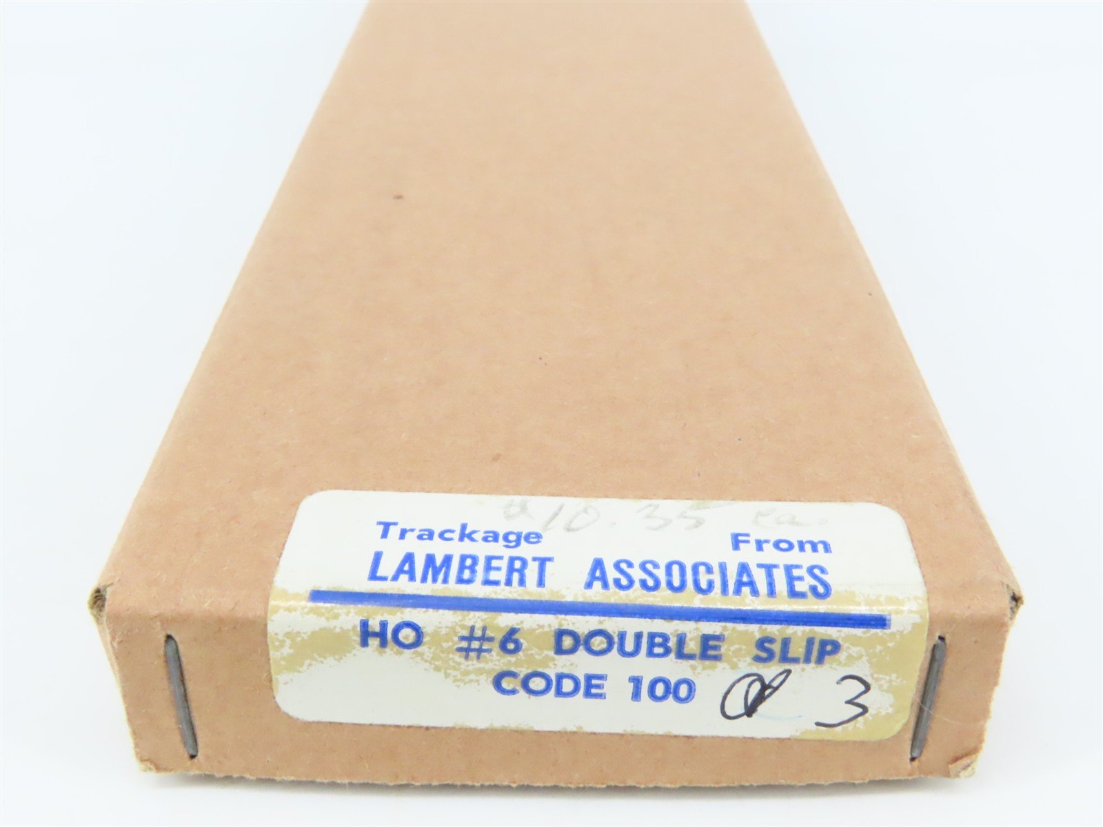 HO Scale Lambert #6 Code 100 Double-Slip Crossing Track Piece 2-Pack