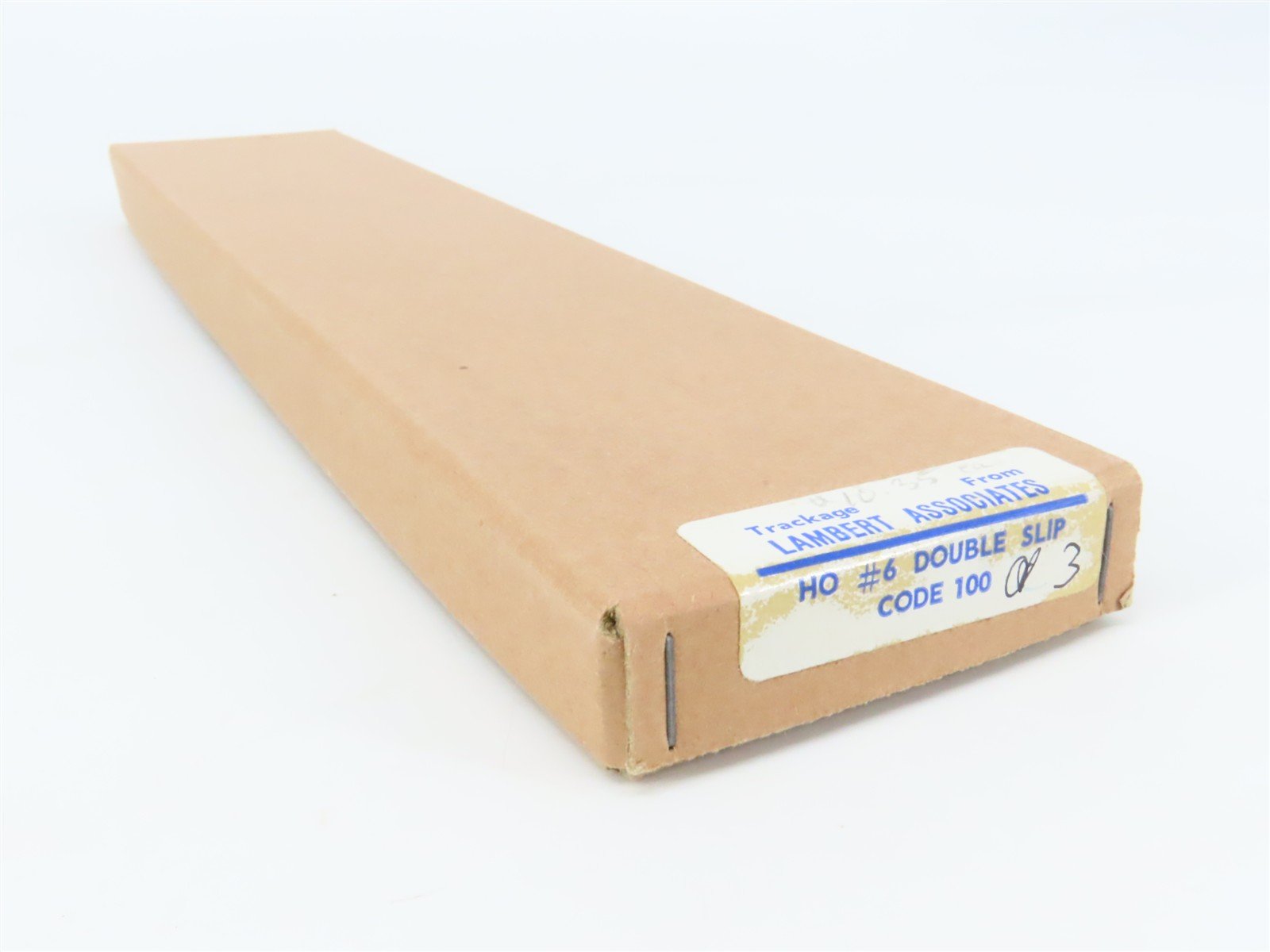HO Scale Lambert #6 Code 100 Double-Slip Crossing Track Piece 2-Pack