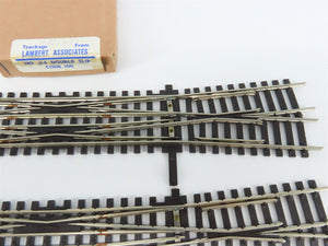 HO Scale Lambert #6 Code 100 Double-Slip Crossing Track Piece 2-Pack