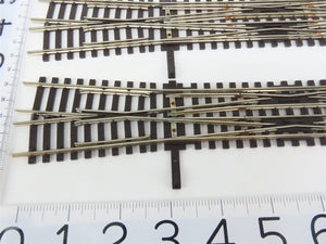 HO Scale Lambert #6 Code 100 Double-Slip Crossing Track Piece 2-Pack