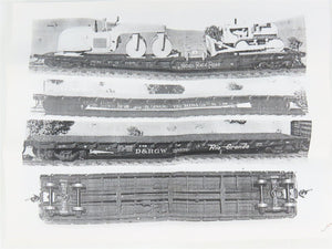 HO West Rail Kit #F-1021 Undecorated UP Union Pacific F50-11 AAR 50-Ton Flat Car